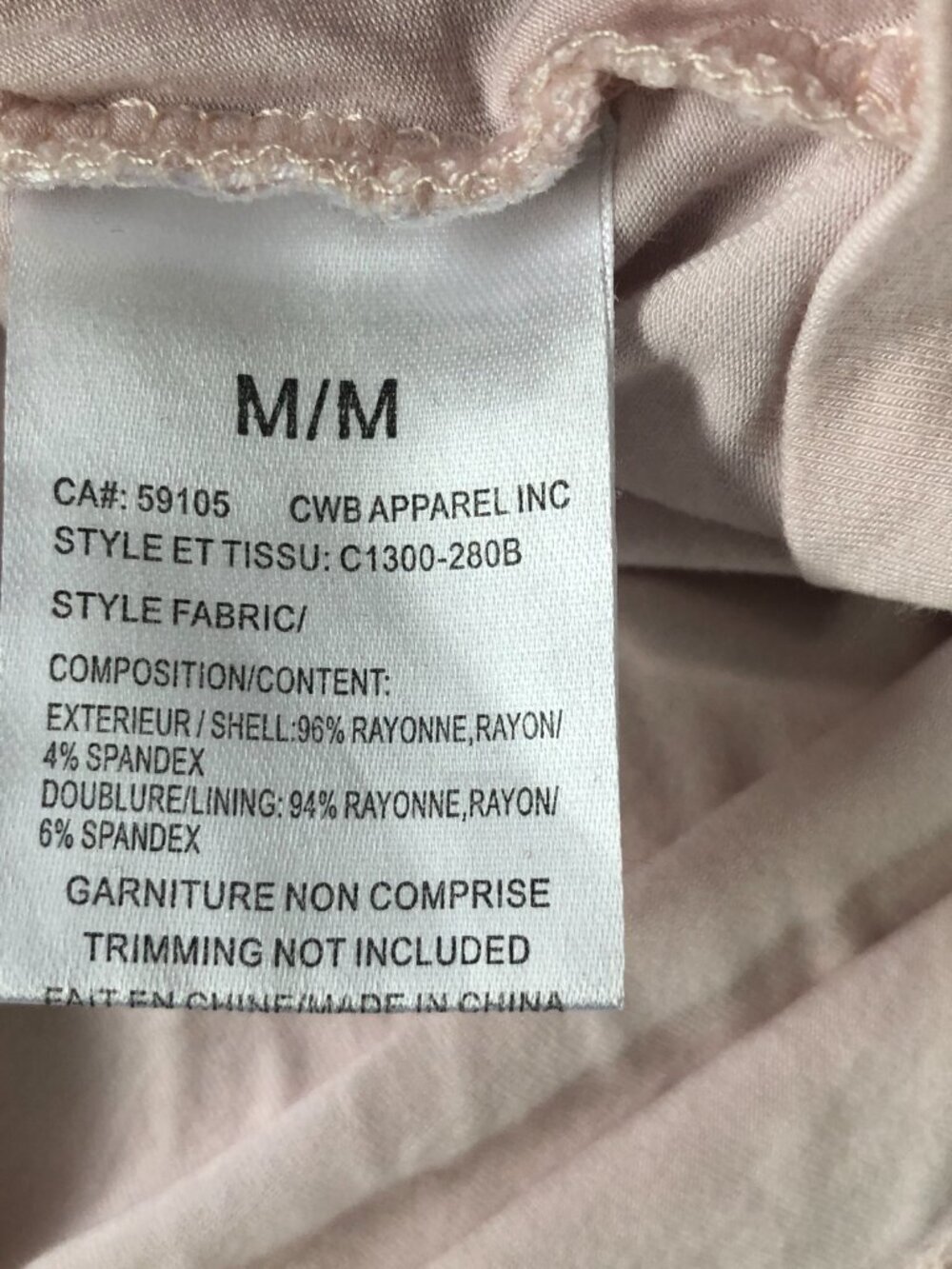 All Over Lace Pastel Pink Tank Top Medium - Picture 10 of 10